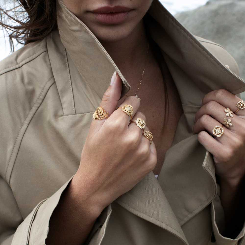 Chestnut Leaf Ring