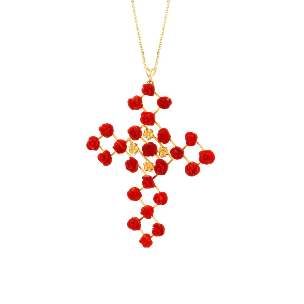 Collier Fiordispina Corail