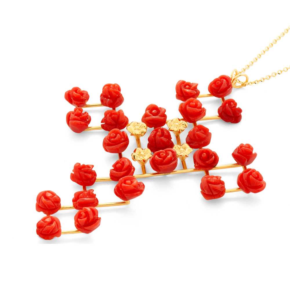 Collier Fiordispina Corail