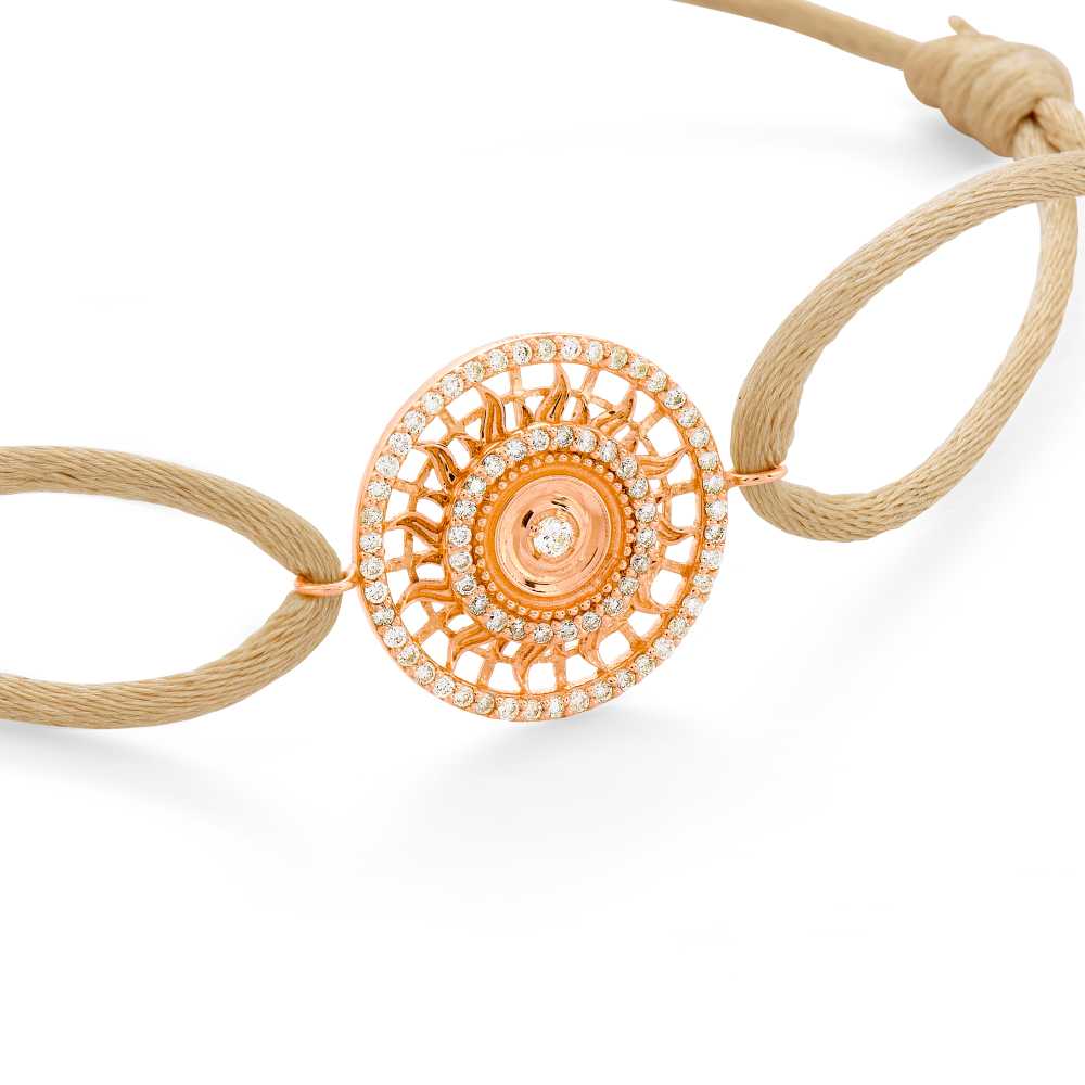 Bracelet Jeton Or et Diamant