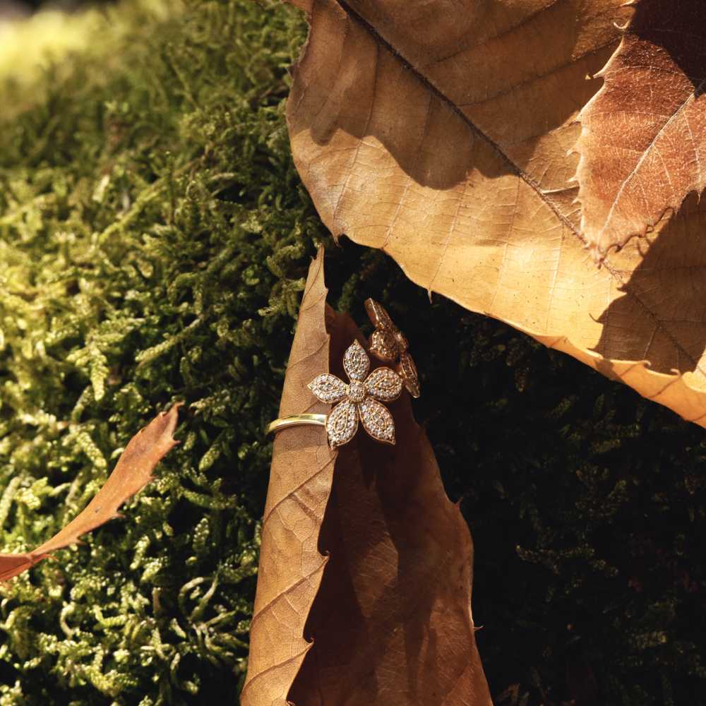 Chestnut Leaf Ring