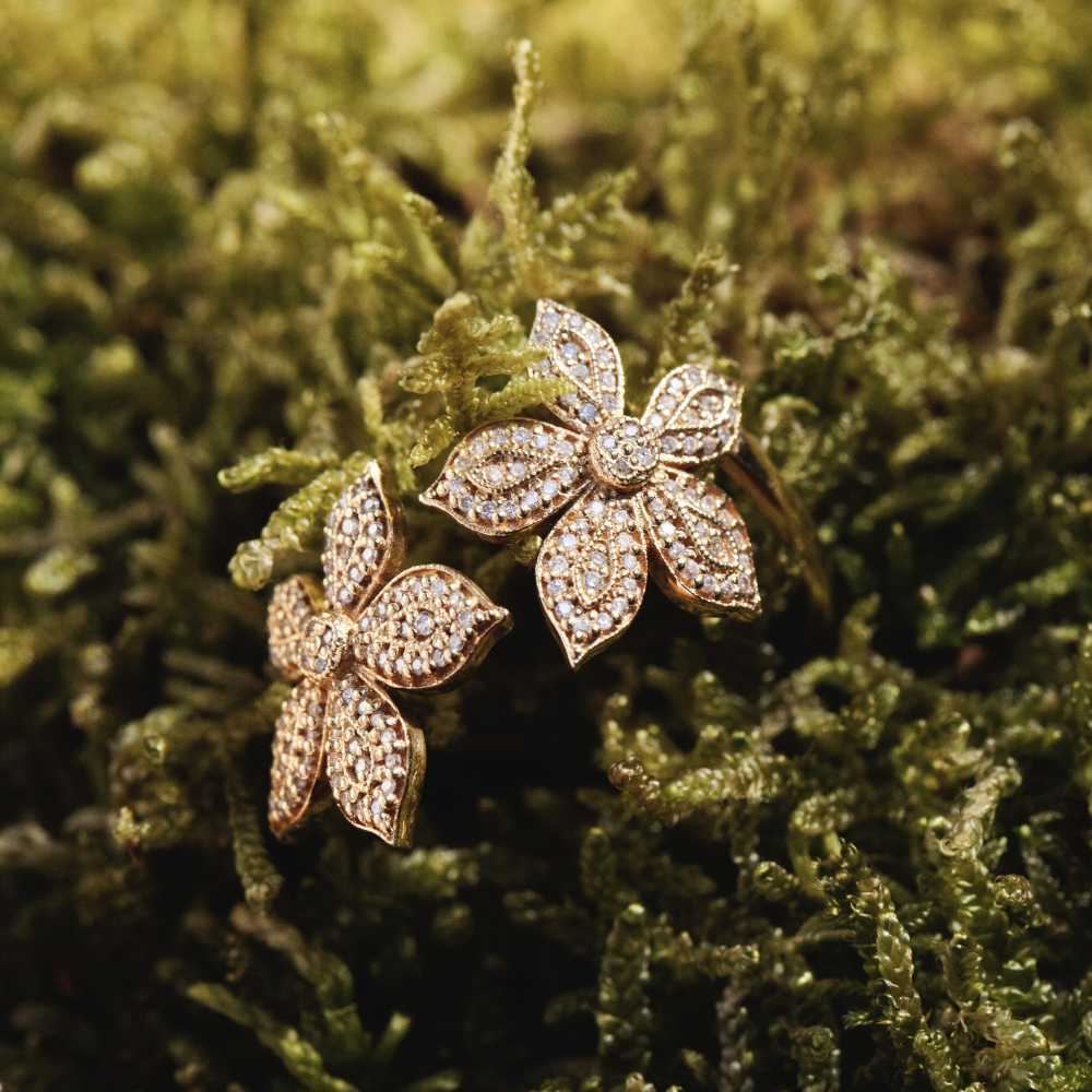 Bague Feuilles de Châtaignier
