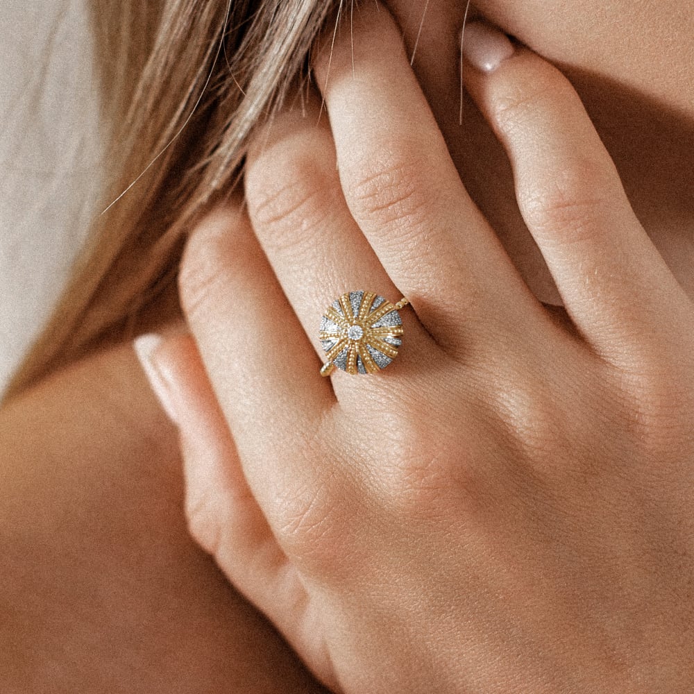 Sea urchin ring MM