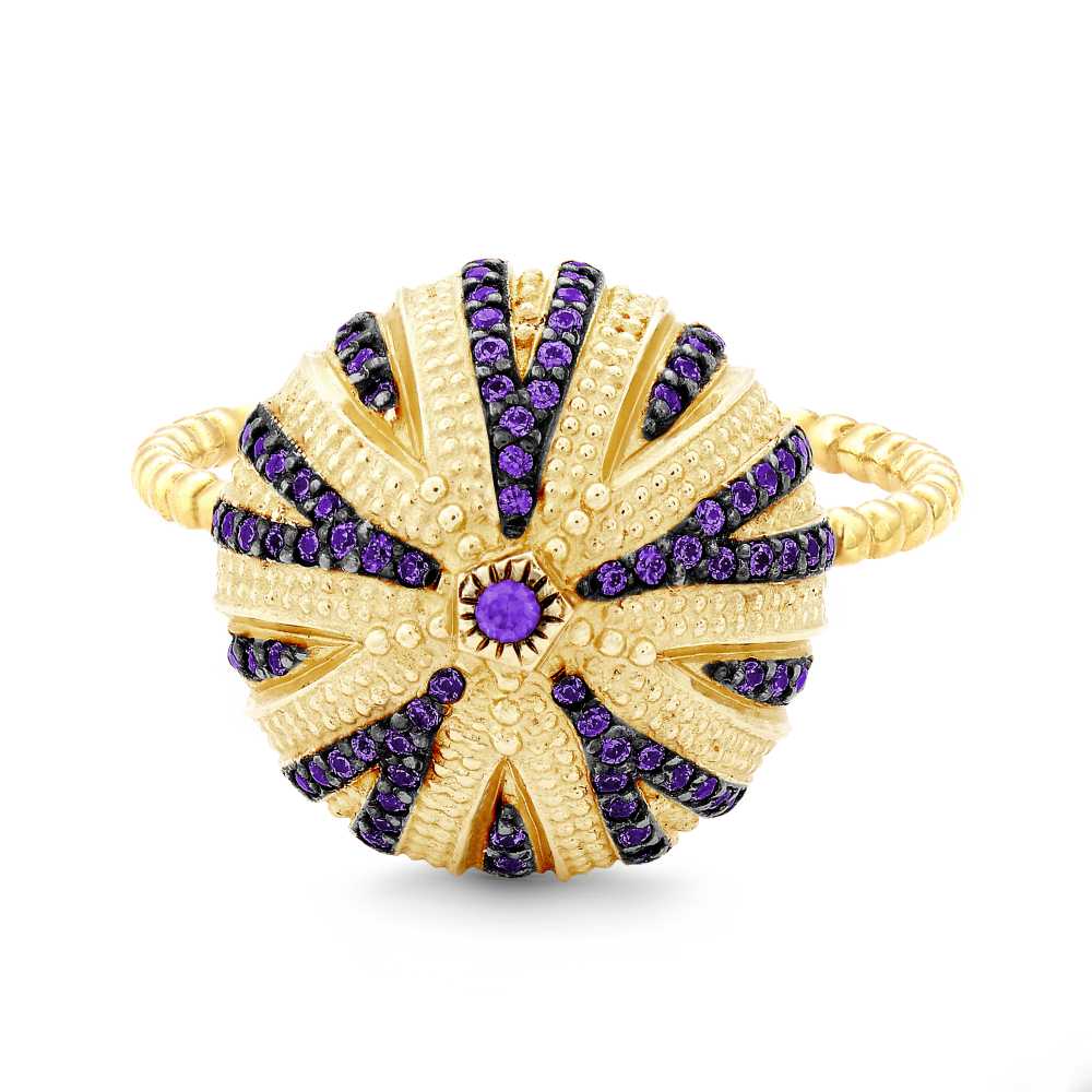 GM Tanzanite Sea Urchin Ring